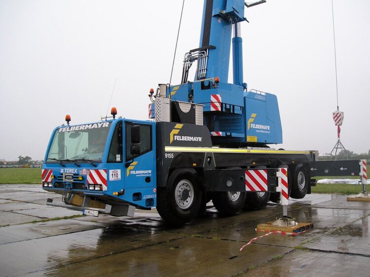 Grue Mobile 120 tonnes à louer avec conducteur : Terex AC120 – Image 3