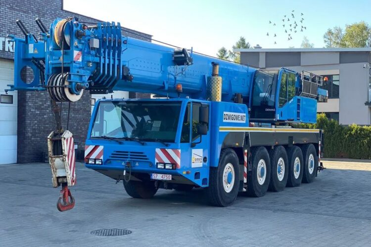 Grue Mobile 120 tonnes à louer avec conducteur : Terex AC120 – Image 6