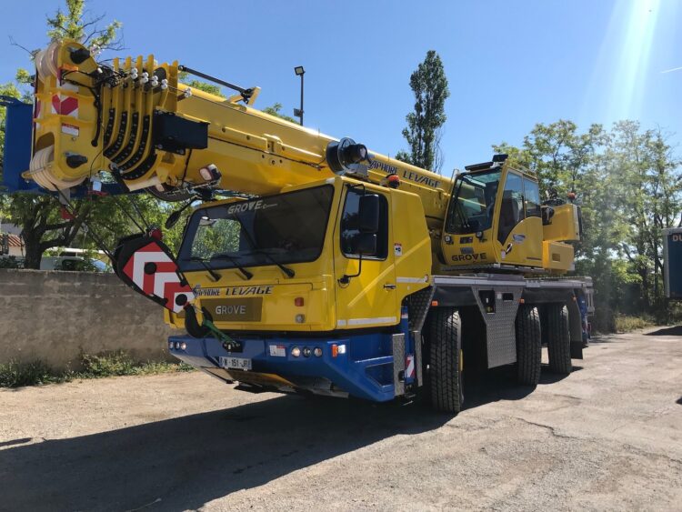 Grue Mobile 60 tonnes à louer avec conducteur : Marchetti MG 60.3/2 – Image 8