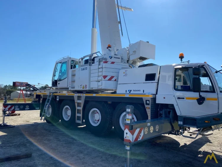 Grue Mobile 80 tonnes à louer avec conducteur : Tadano Faun ATF 80-4